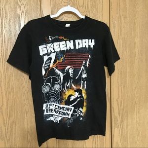 GREEN DAY Tour T Shirt 21st Century Breakdown S